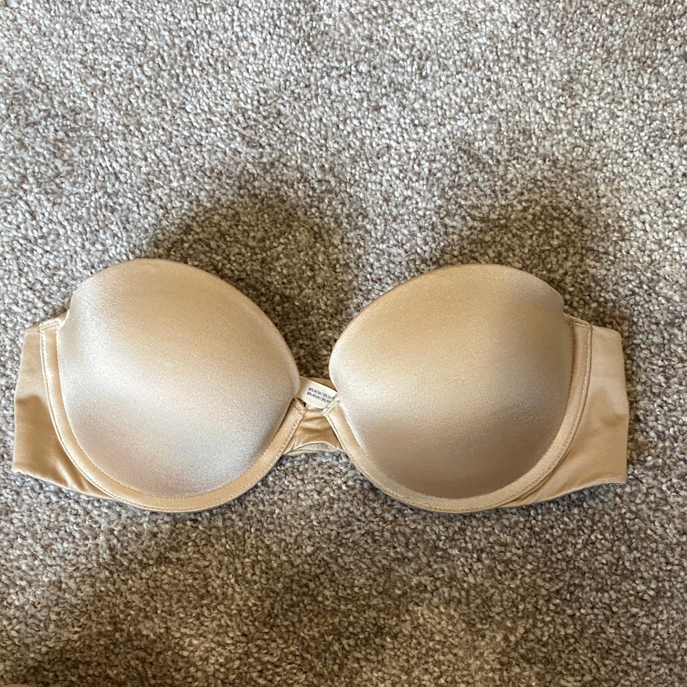 Aerie push up 32b Strapless Nude Bra